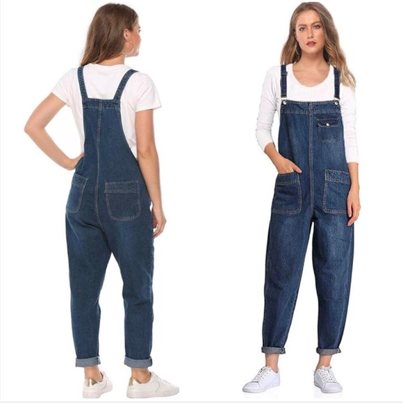 Pants - Women'S Casual Baggy Denim Bib Overall Size XL
In Excellent Condition